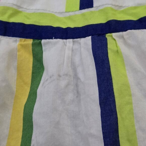 Janie and Jack Kaavia James Union Wade Striped Midi Dress‎ White 12-18 month - Picture 4 of 8